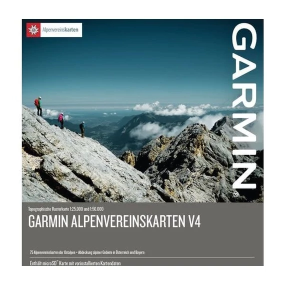 Garmin Alpenvereinskarten v4, microSD - microSD/SD