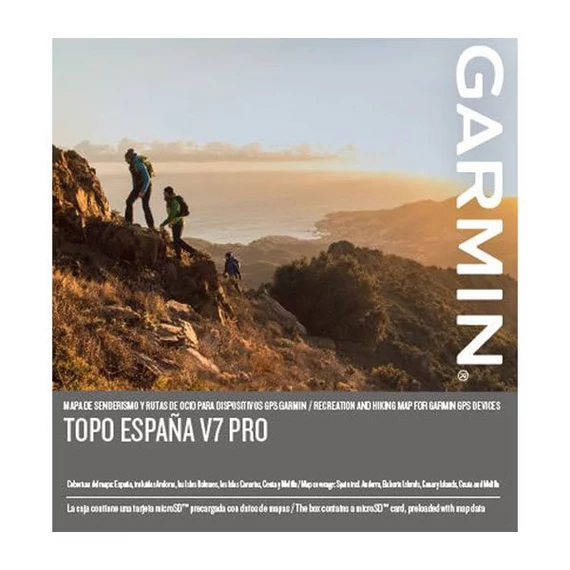 TOPO Spain v7 PRO, microSD  - microSD/SD