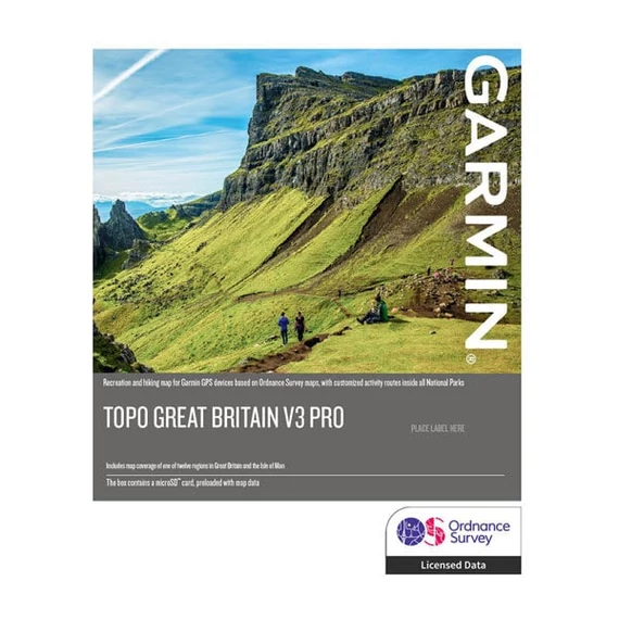 TOPO Great Britain v3 PRO 1:25K - microSD/SD
