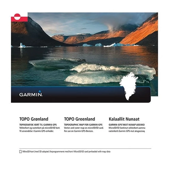 TOPO Greenland - microSD/SD