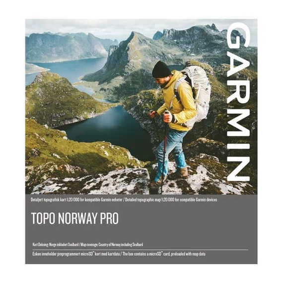 TOPO Norway PRO - microSD/SD