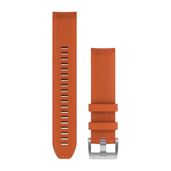 Óraszíj 22 mm narancs szilikon (QuickFit) MARQ