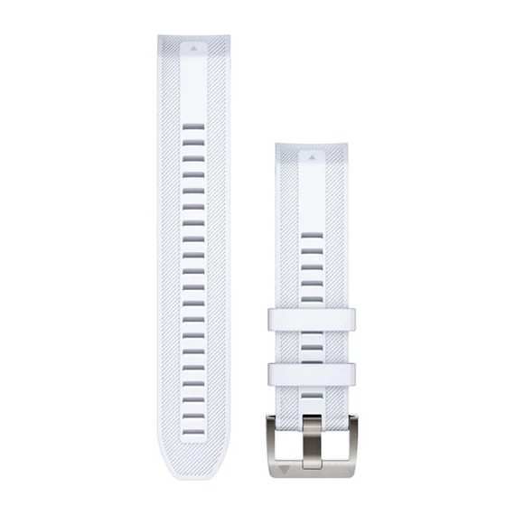 Óraszíj 22 mm fehér szilikon (QuickFit), MARQ (Gen 2)
