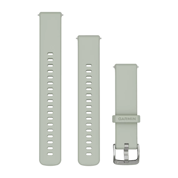 Óraszíj 18 mm zsálya szilikon (Quick Release) Venu 3
