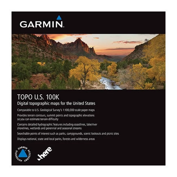 TOPO U.S. 100K - microSD/SD