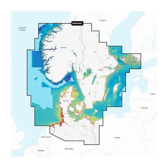 Scandinavia South & Germany North - NVEU645L