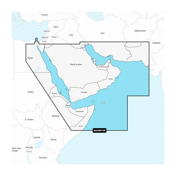 The Gulf & Red Sea - NAAW010R