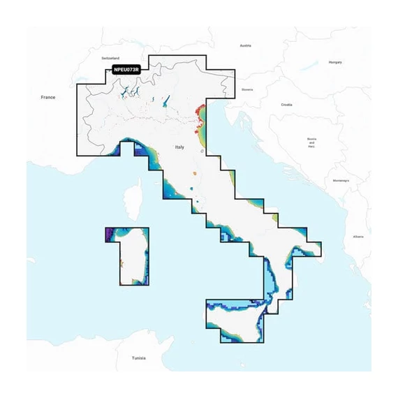 Italy, Lakes & Rivers - NPEU073R