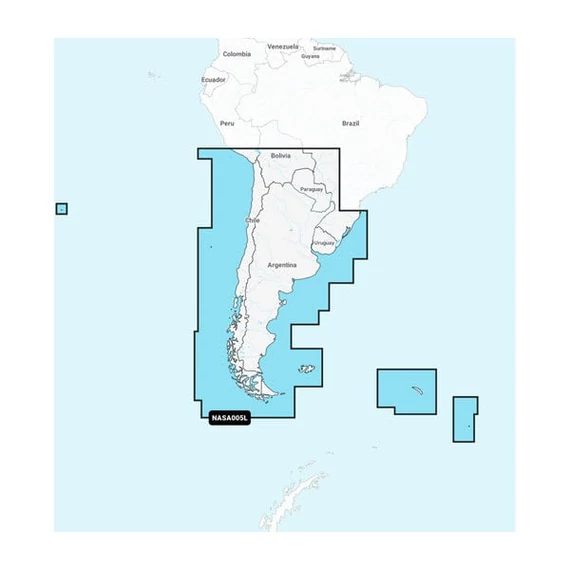 Chile, Argentina & Easter Isl. - NASA005L